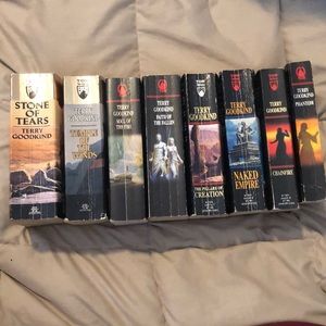 📚 The Sword of Truth Series by Terry Goodkind